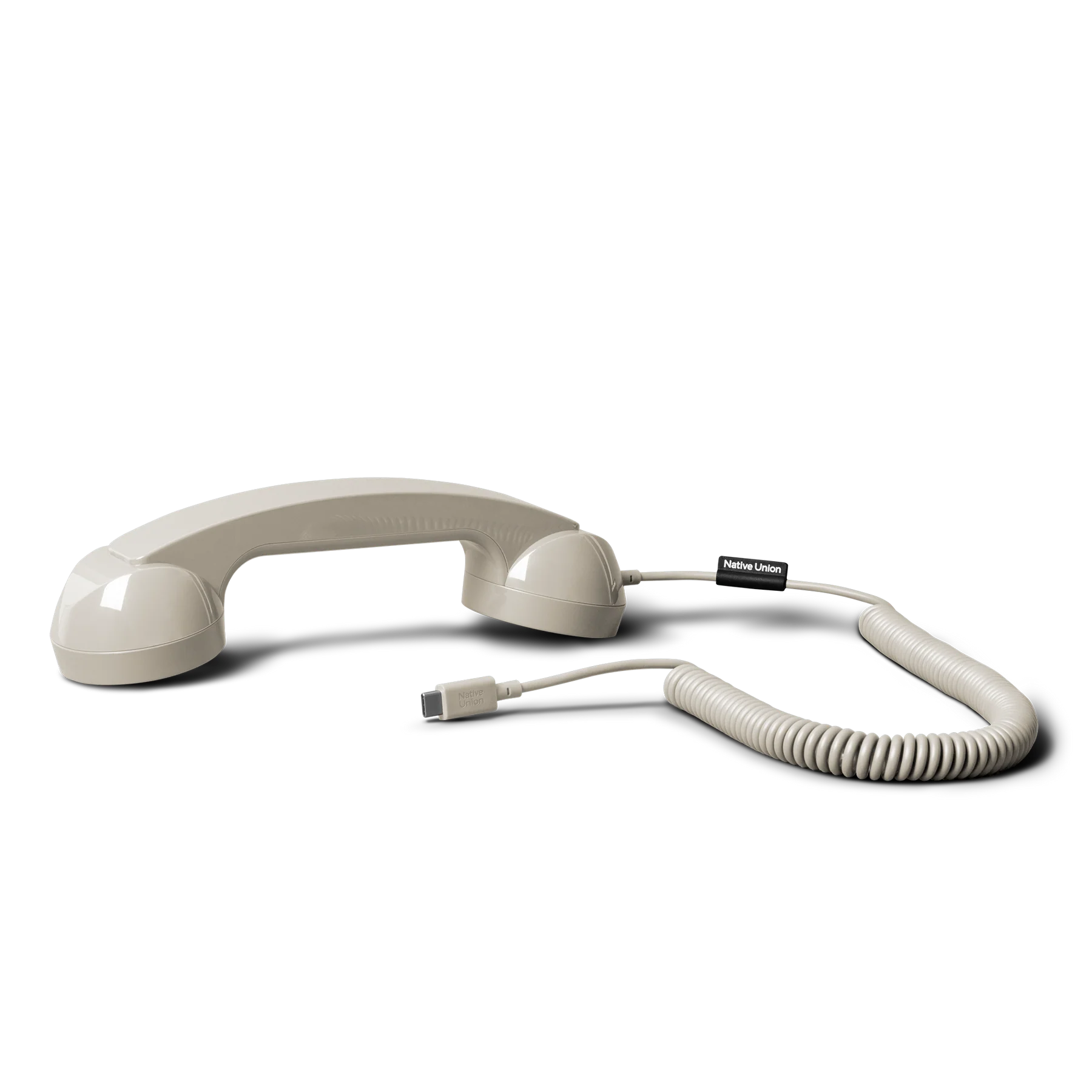 Native Union USB Pop Phone - Sandstone Retro Phone Handset