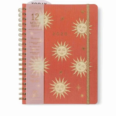 2026 Diary/Planner Sun Terracotta