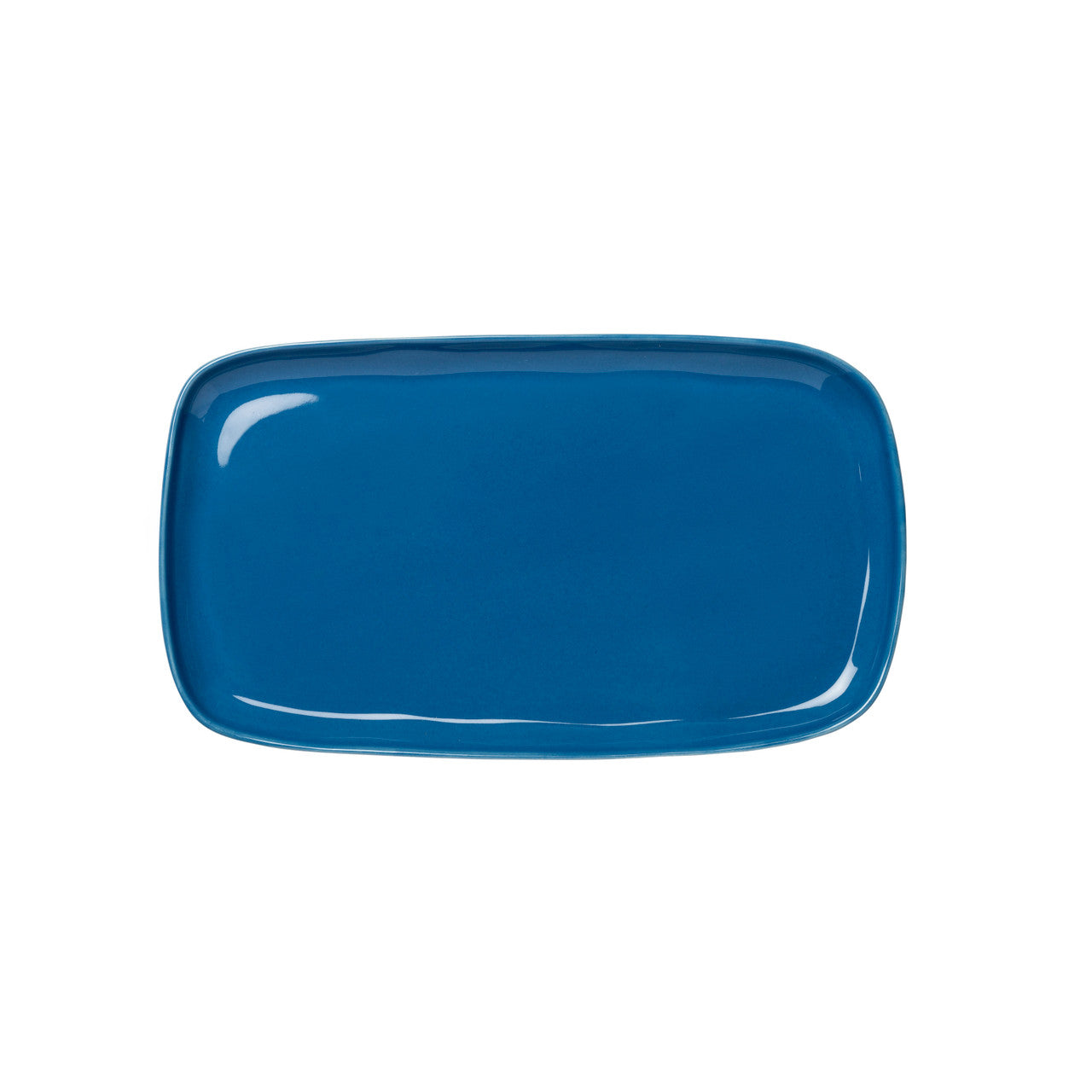Stoneware Antipasti Plate Mid Blue