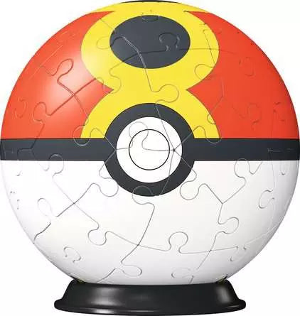 3D Puzzle Ball Pokemon Repeat Ball - 54 Pieces (6+)