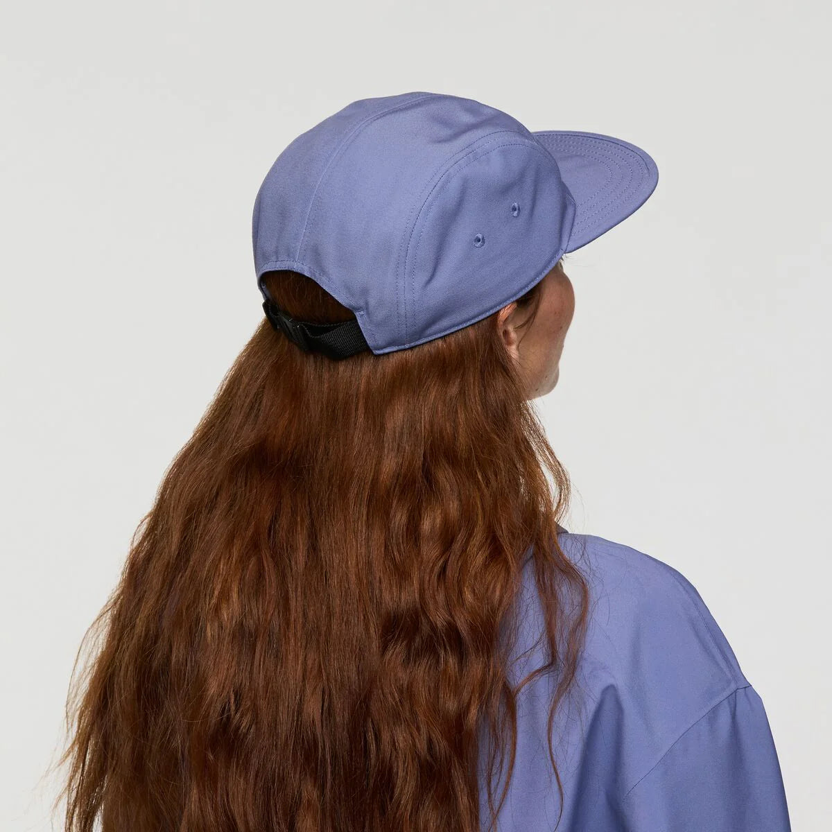 Cotopaxi Tech Llama Stripes 5-Panel Hat (Blue Smoke)