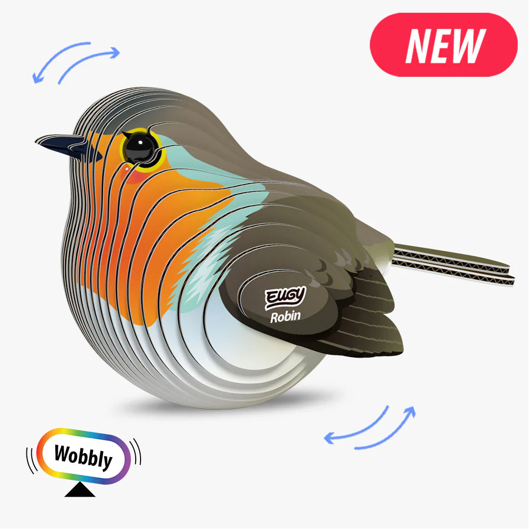 Eugy 3D Model Kit Robin
