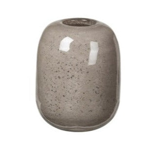 Kai Vase Taupe Grey 8x10cm