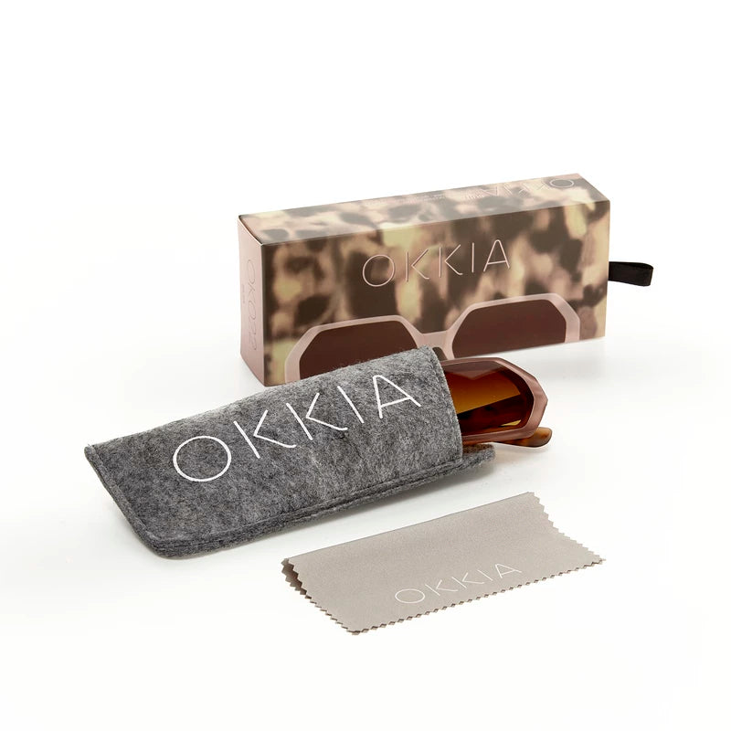 Okkia Sunglasses Andrea (Pink Havana)