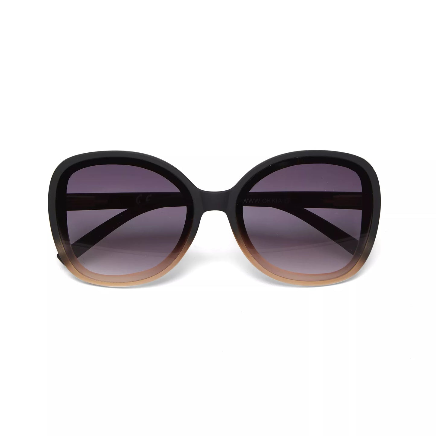 Anna Sunglasses Black Shaded Rose