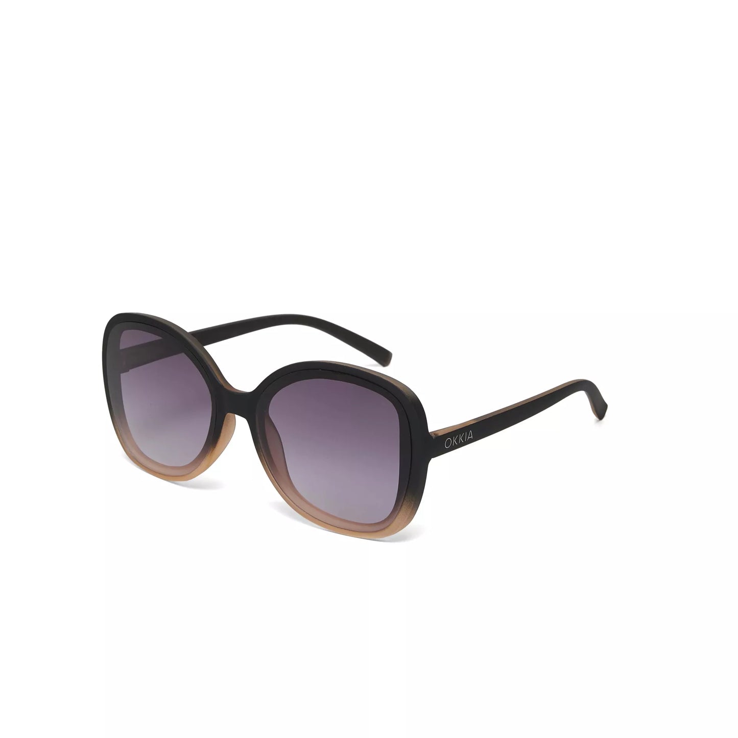 Anna Sunglasses Black Shaded Rose