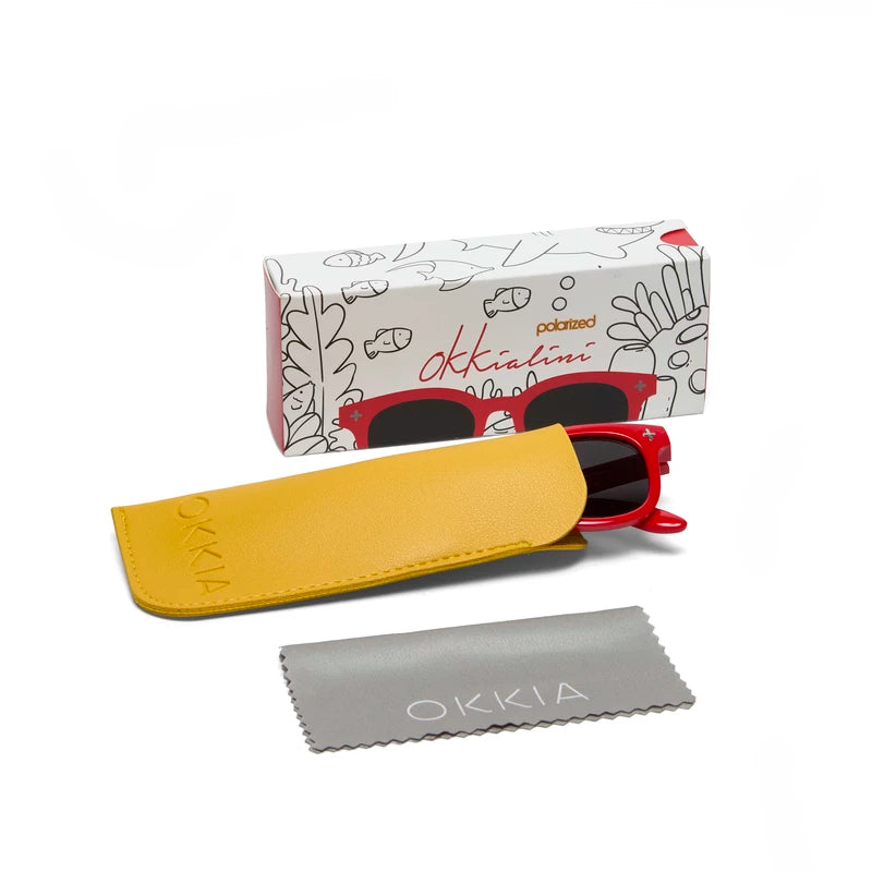 Orlando Kids Sunglasses Red