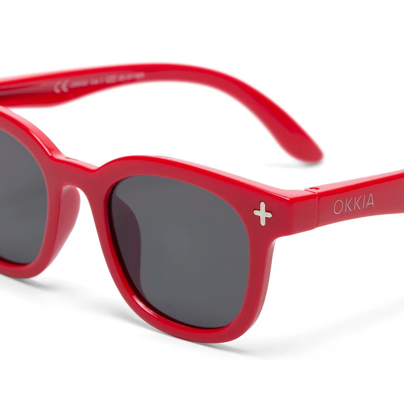 Orlando Kids Sunglasses Red