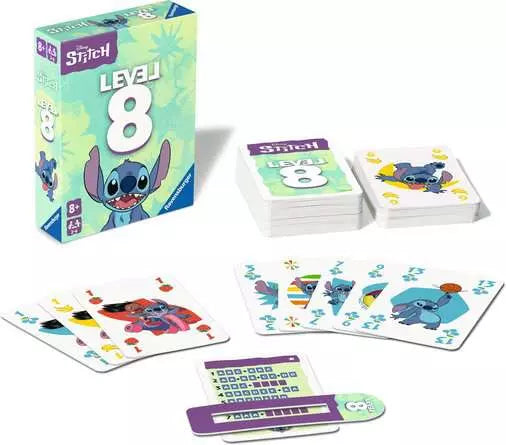 Stitch Level 8 Card Game (8+)