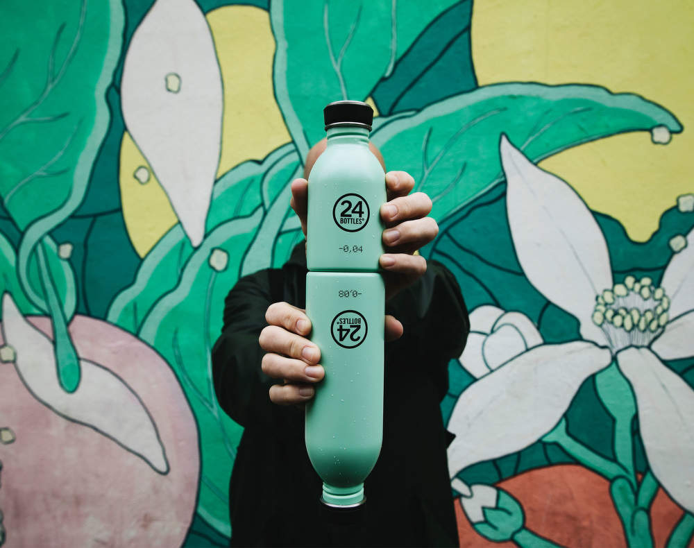 24Bottles Urban Bottle Powder Blue