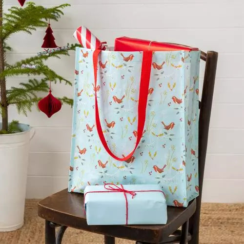 Recycled Shopping Bag - Winter Walk