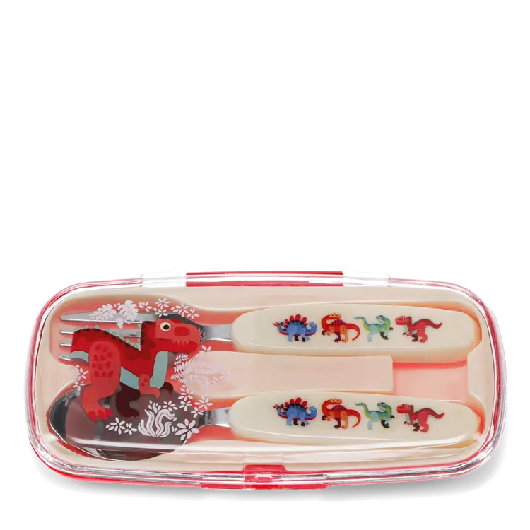 Childrens Cutlery Set Baby Dinos
