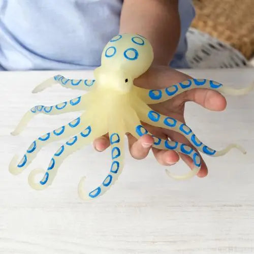 Glow in the Dark Squishy Toy Octopus
