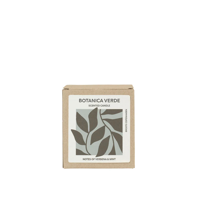 Broste Scented Soy Candle - Botanica Verde
