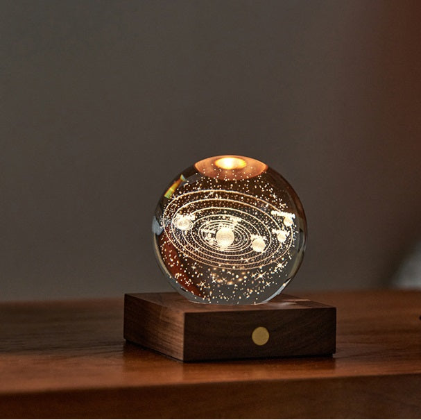 Amber Crystal Light - Solar System
