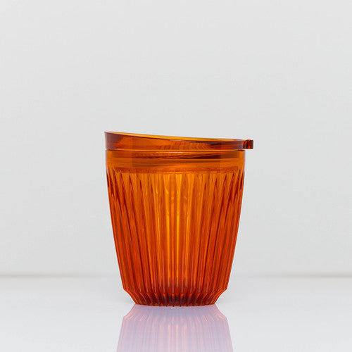 8oz Huskee Renew Travel Cup & Lid (Amber)