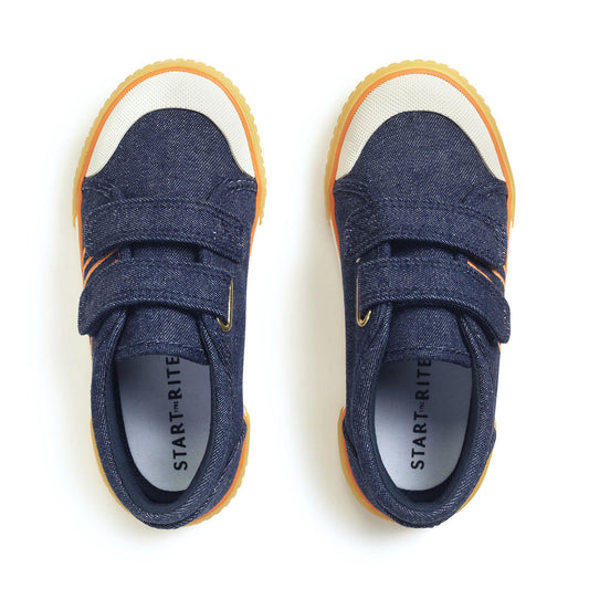 StartRite SANDY BEACH Canvas Shoes (Denim) 25-30