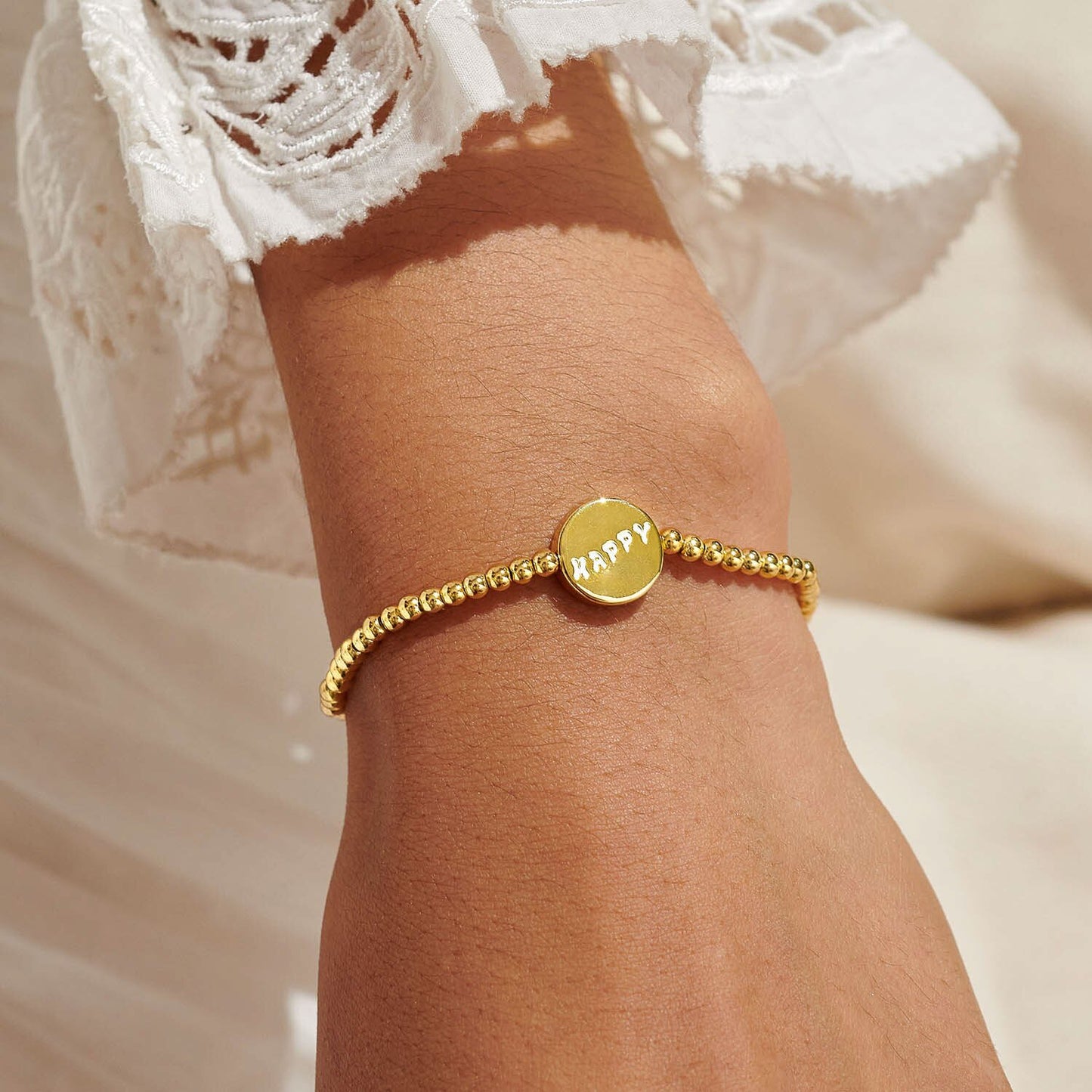 Joma Bracelet Happiness Gold Plated