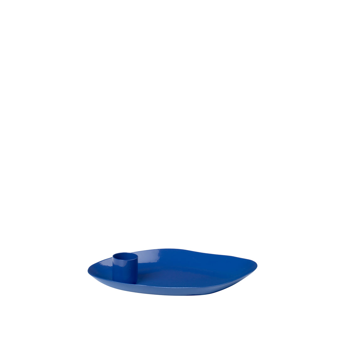 Broste Copenhagen Mie Candle Holder Intense Blue