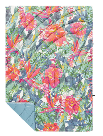 Rumpl Original Puffy Blanket HIBISCUS ROSA