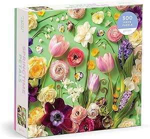 Springtime Petals Puzzle 500