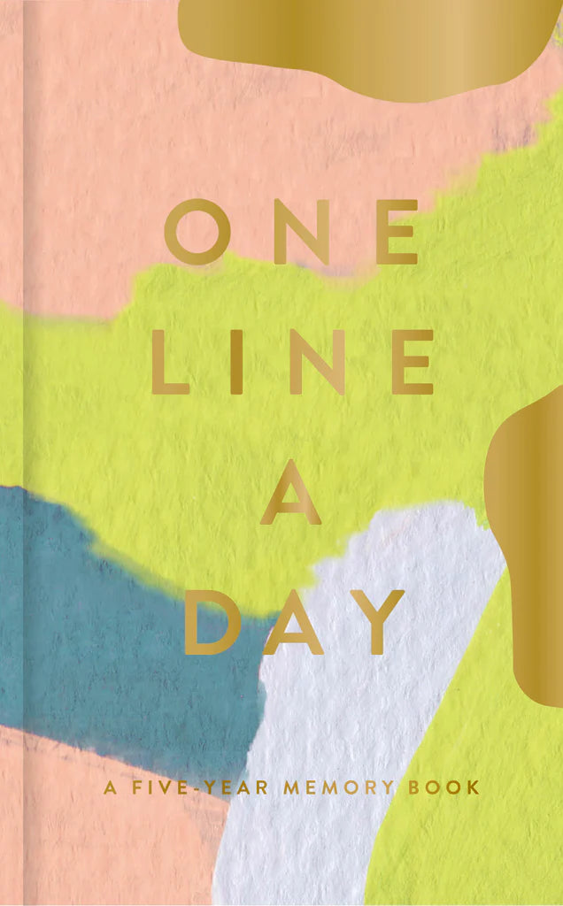 Modern One Line a Day: A Five-Year Memory Book (Diary or Journal)