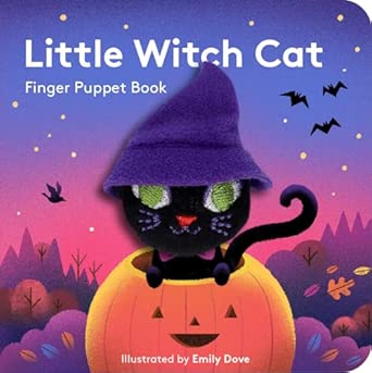 Puppet Book Little Witch Cat