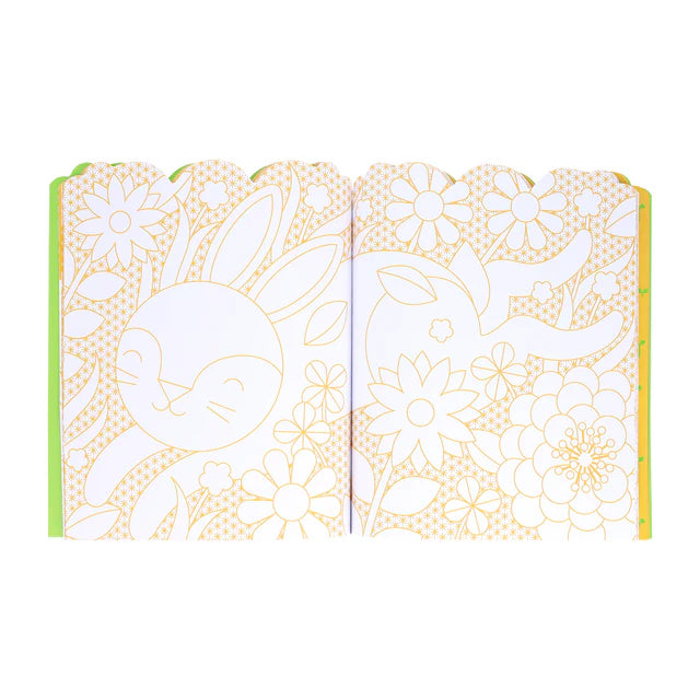 Bunnies Colouring Book & Stickers (4+)