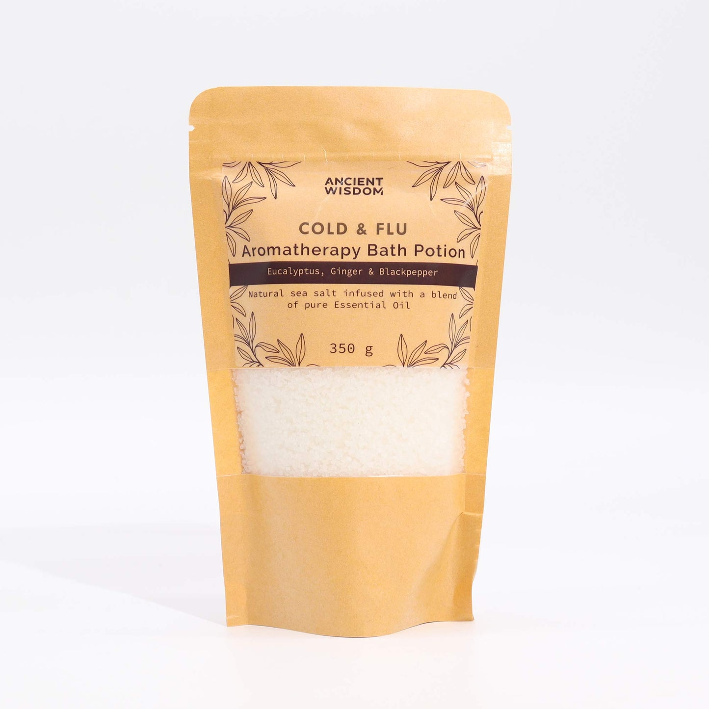 Sea Salt Bath Potion Colds & Flu
