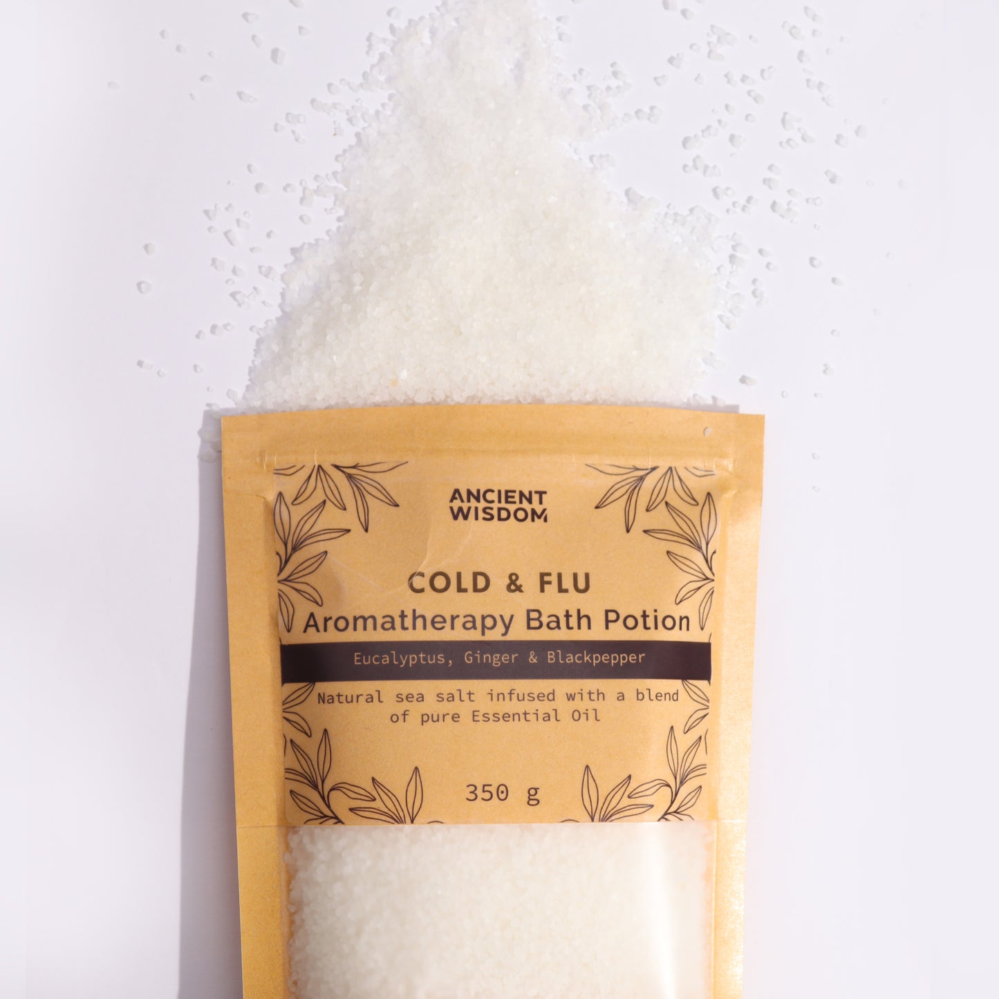 Sea Salt Bath Potion Colds & Flu