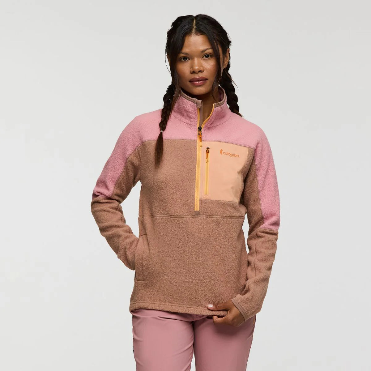 Cotopaxi Abrazo Fleece Rose/Reishi | Women's Fleece