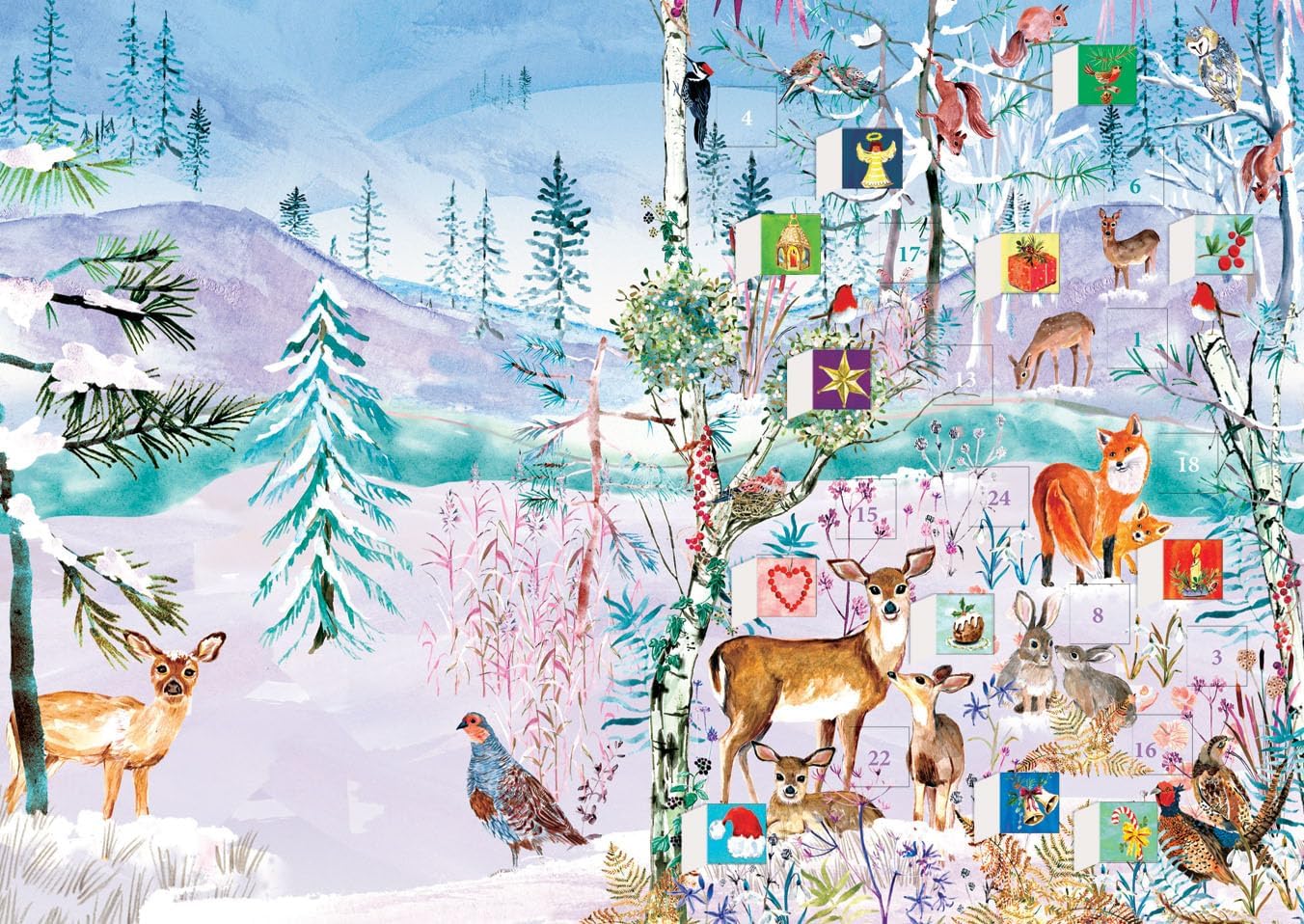 Advent Card Wild Winters Song