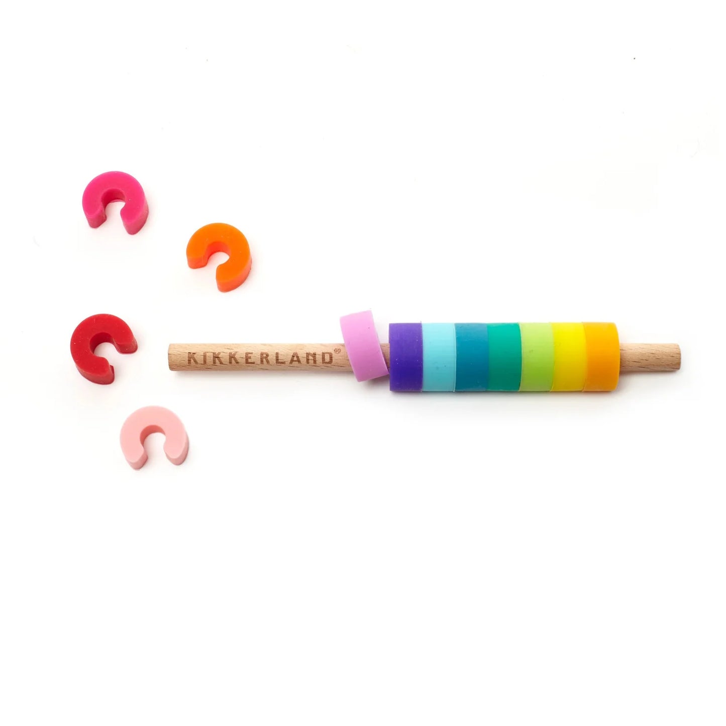 Rainbow Silicone Drink Markers