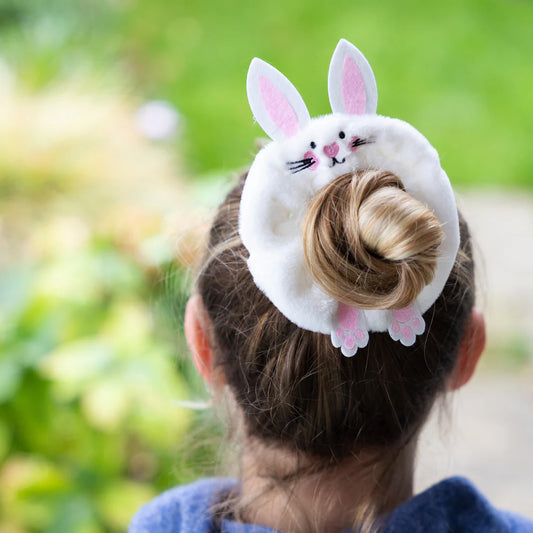 Easter Bunny Hair Scrunchie