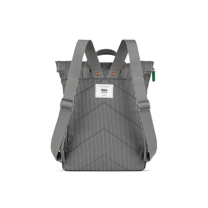 Roka Canfield B Backpack Recycled Canvas Medium (Mixed Hickory)