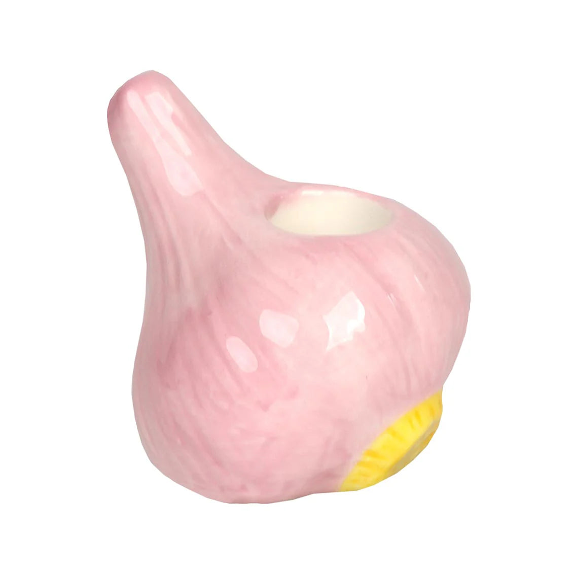 Ceramic Candle Holder Garlic