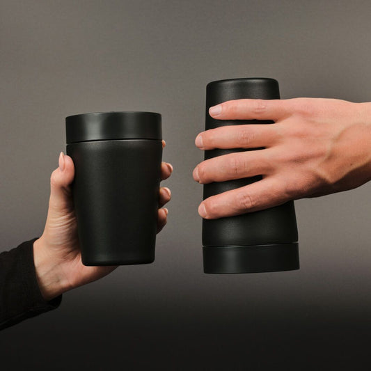 Recycled Stainless Steel 12oz Black