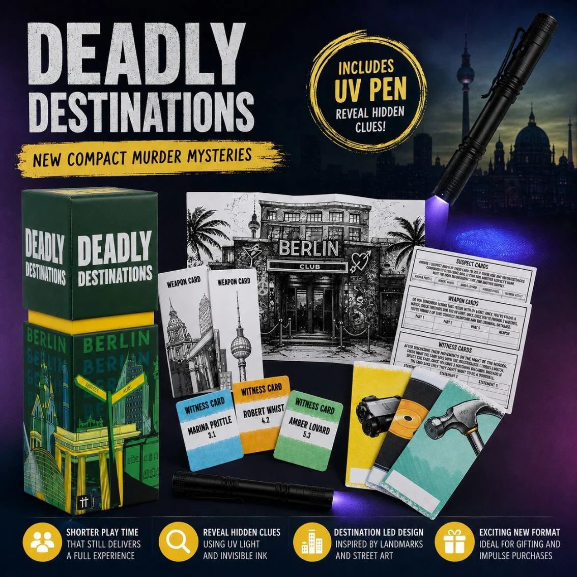 Deadly Destinations Game - Berlin