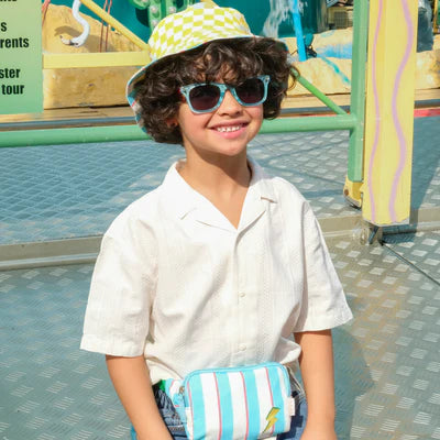 Lightning Stripe Bucket Hat 3-6 yrs