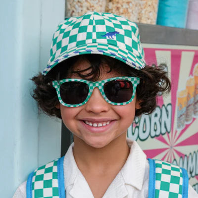 Check and Stripe Sunglasses