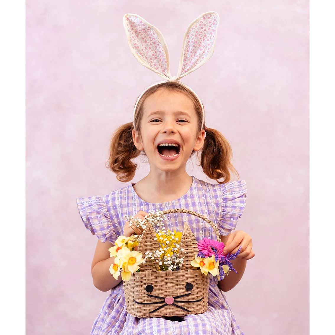 Recycled Paper Bunny Shaped Basket
