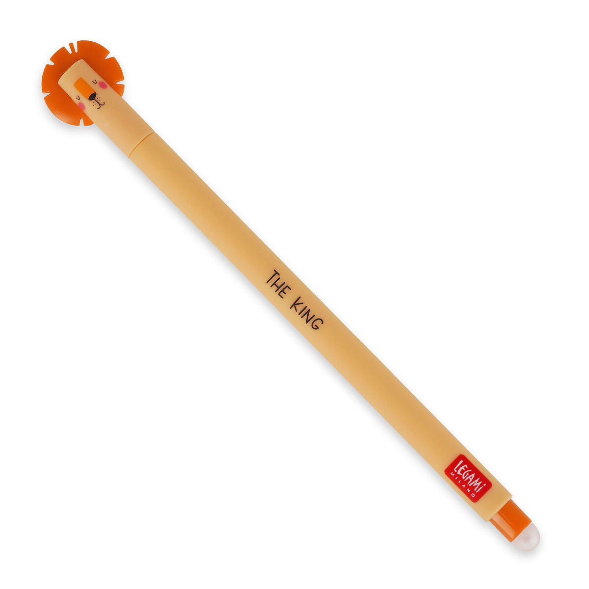 Erasable Pen Lion Orange Ink