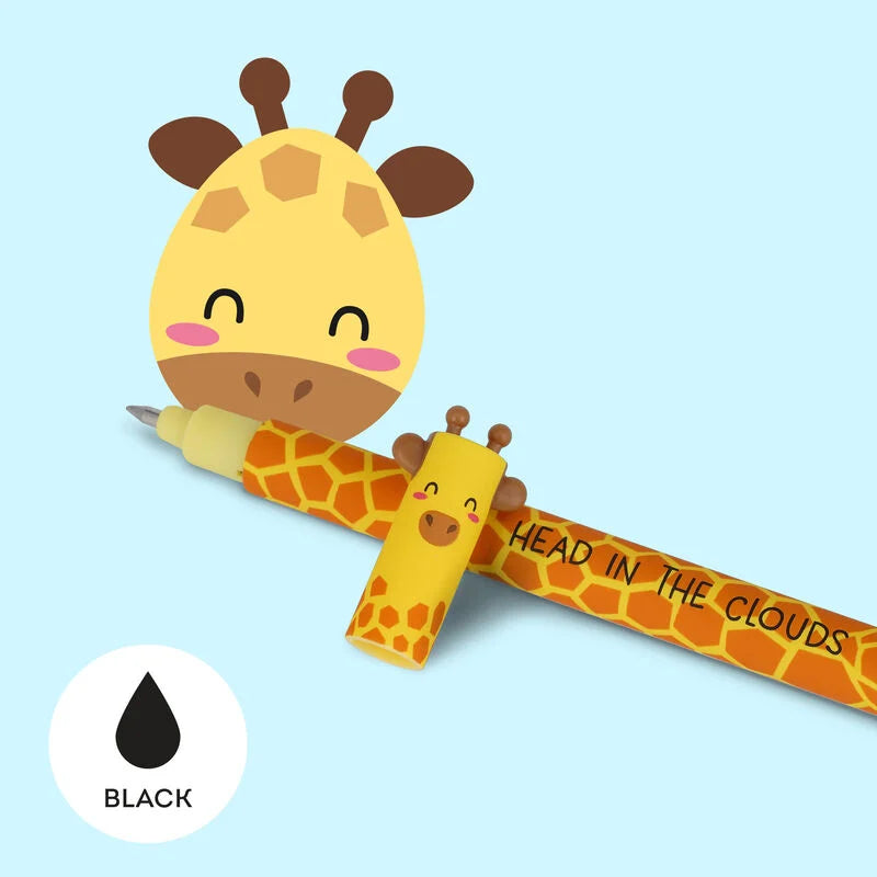 Erasable Pen Giraffe black ink