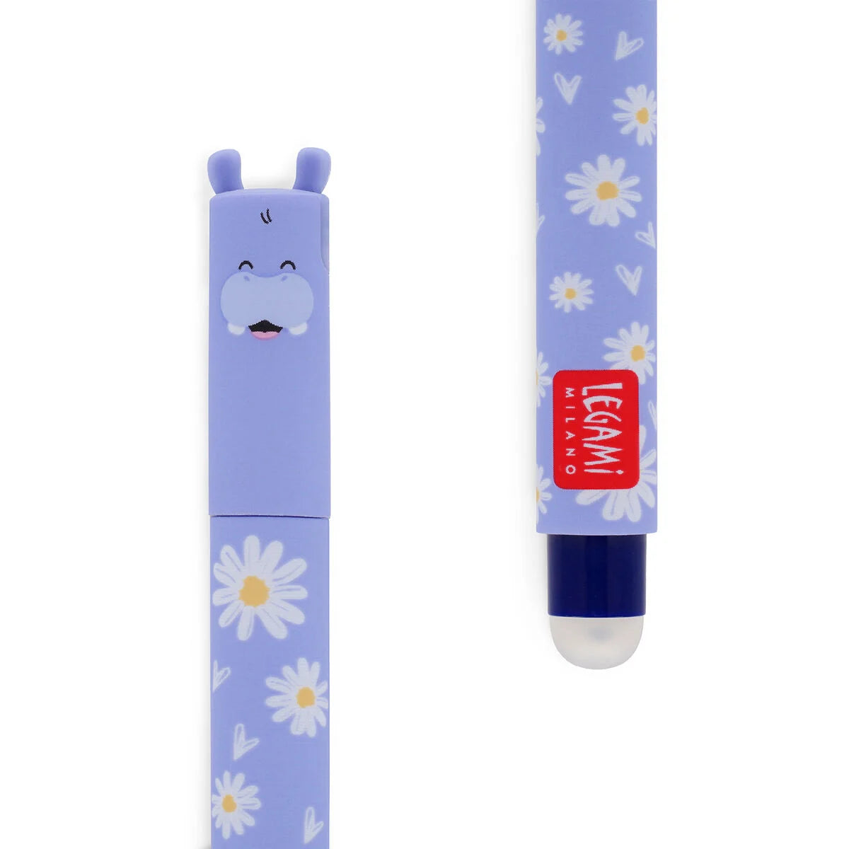 Erasable Pen Hippo Blue Ink
