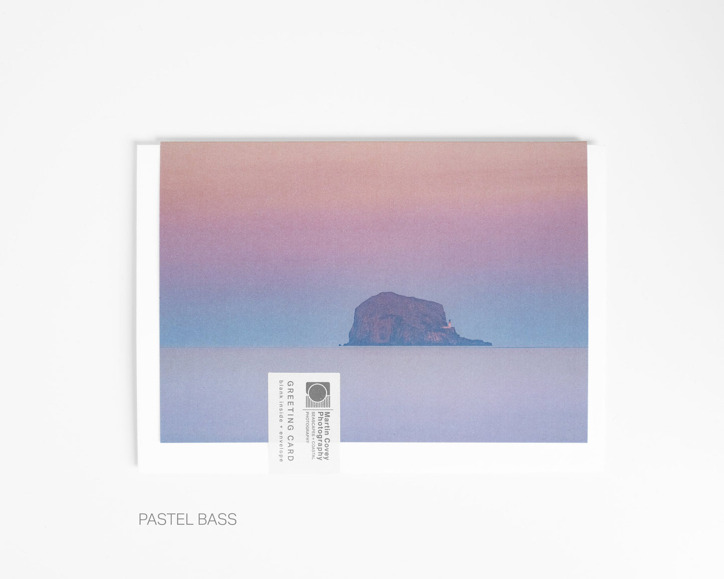 Blank Card Pastel Bass Rock