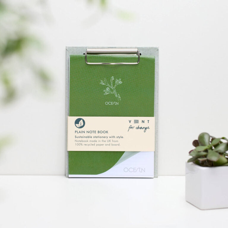 Ocean Clipboard & Pad Green