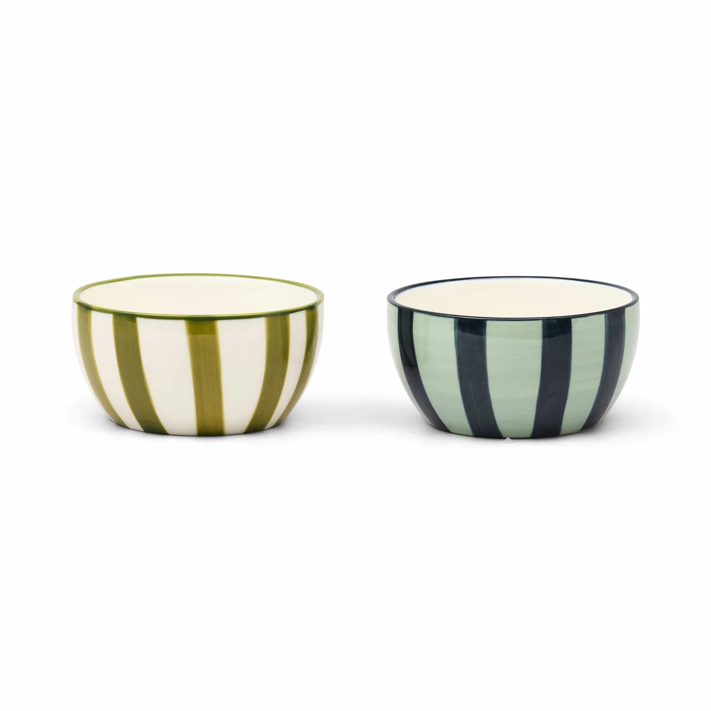 The Bella - 2 Dipping Bowls (Green & Blue)