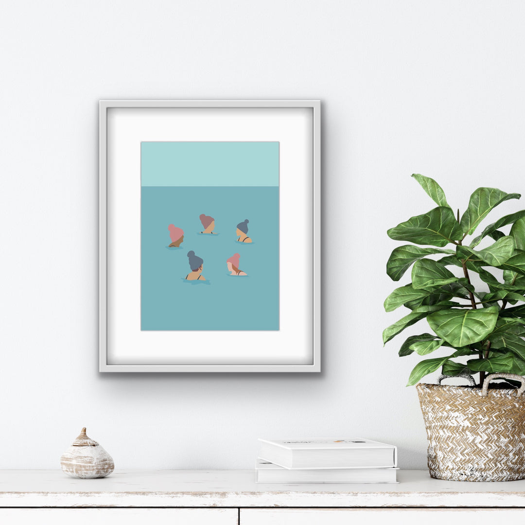 Fiddy & Mabel 6x8 Print Together