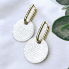 Icon Edit Earrings (Silver Leaf)