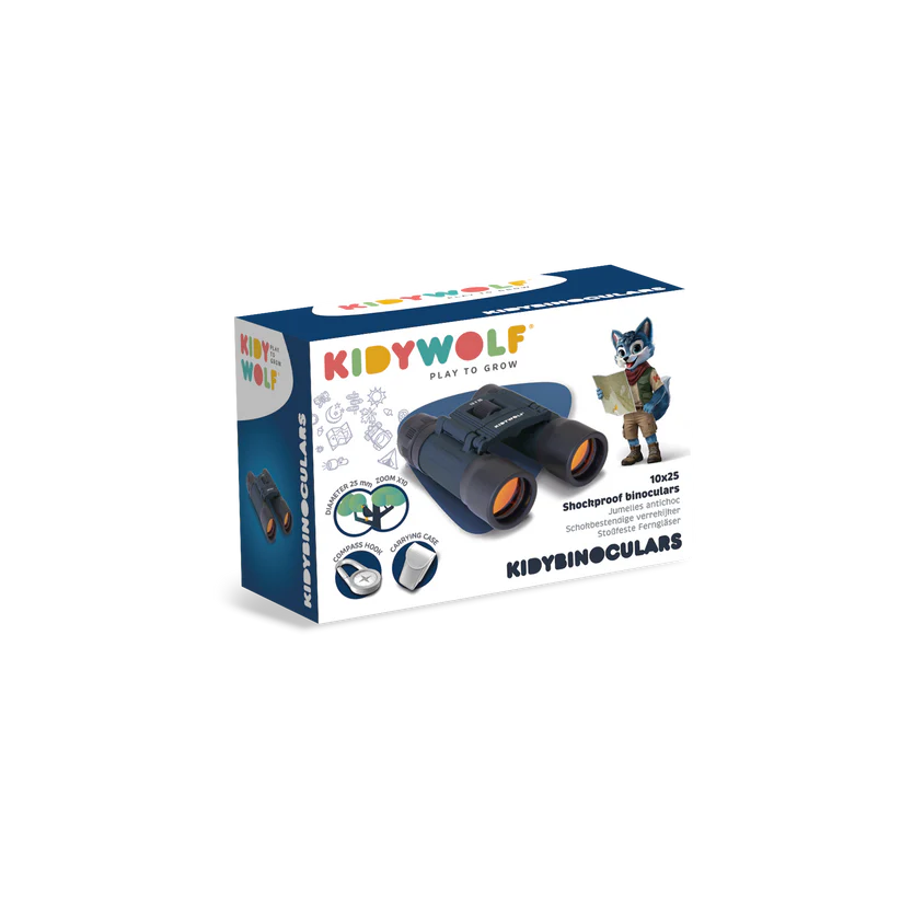 KIDYBINOCULAR Shockproof Binoculars Blue (5+)